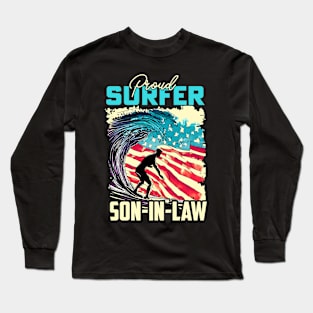 Proud Surfer Son-in-Law Long Sleeve T-Shirt